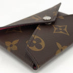 Louis Vuitton Card Case Holder Kirigami Monogram Pondicherry Pink — view 5