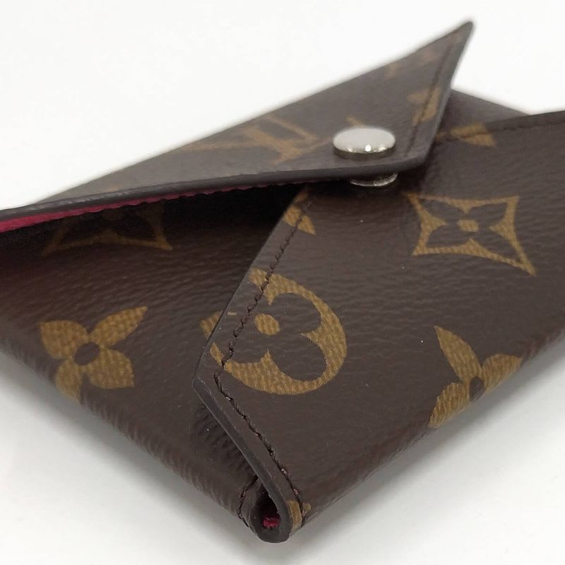 Louis Vuitton Card Case Holder Kirigami Monogram Pondicherry Pink — view 5