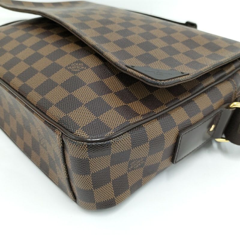 Louis Vuitton Shelton MM Shoulder Bag Damier Ebene