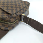 Louis Vuitton Shelton MM Shoulder Bag Damier Ebene