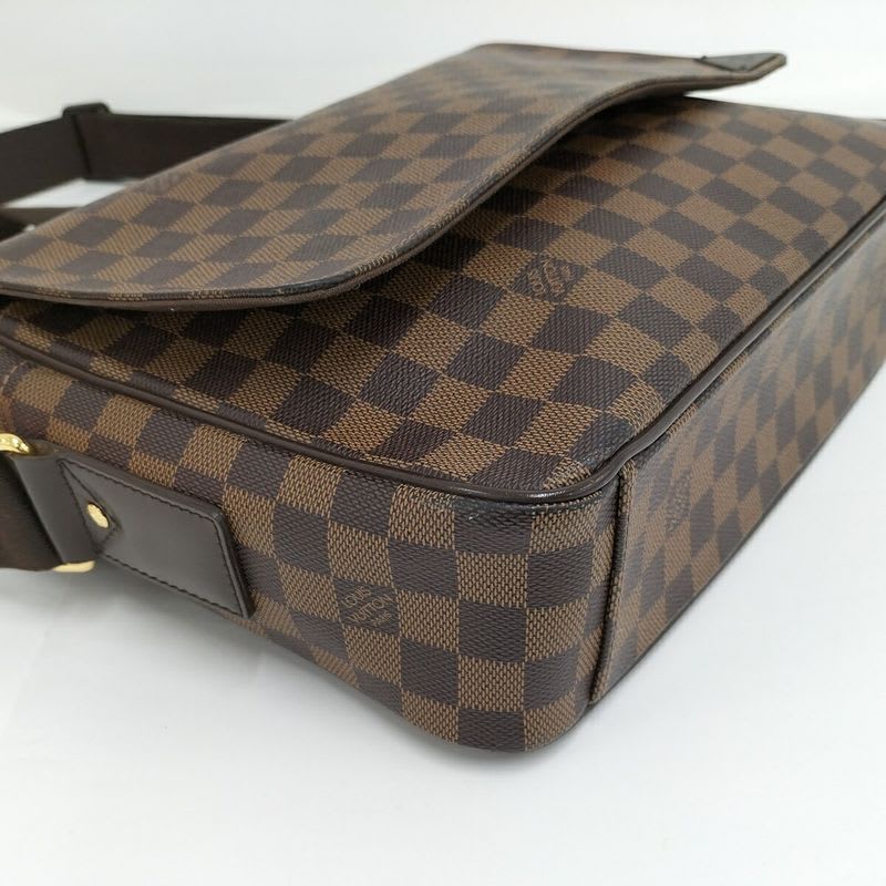 Louis Vuitton Shelton MM Shoulder Bag Damier Ebene
