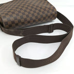 Louis Vuitton Shelton MM Shoulder Bag Damier Ebene