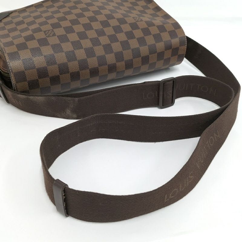 Louis Vuitton Shelton MM Shoulder Bag Damier Ebene