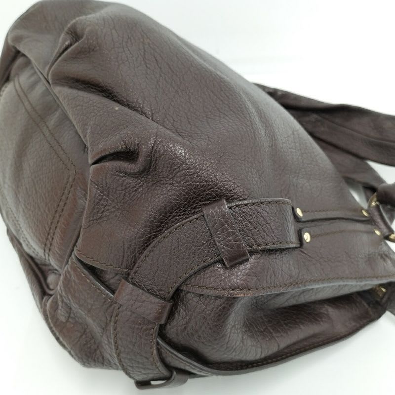 Celine Bitter Sweet Handbag Leather Brown — view 6