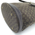Louis Vuitton Bucket PM Handbag Monogram Mini Lin — view 4