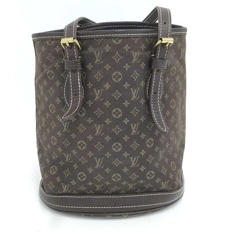 Louis Vuitton Bucket PM Handbag Monogram Mini Lin — view 3