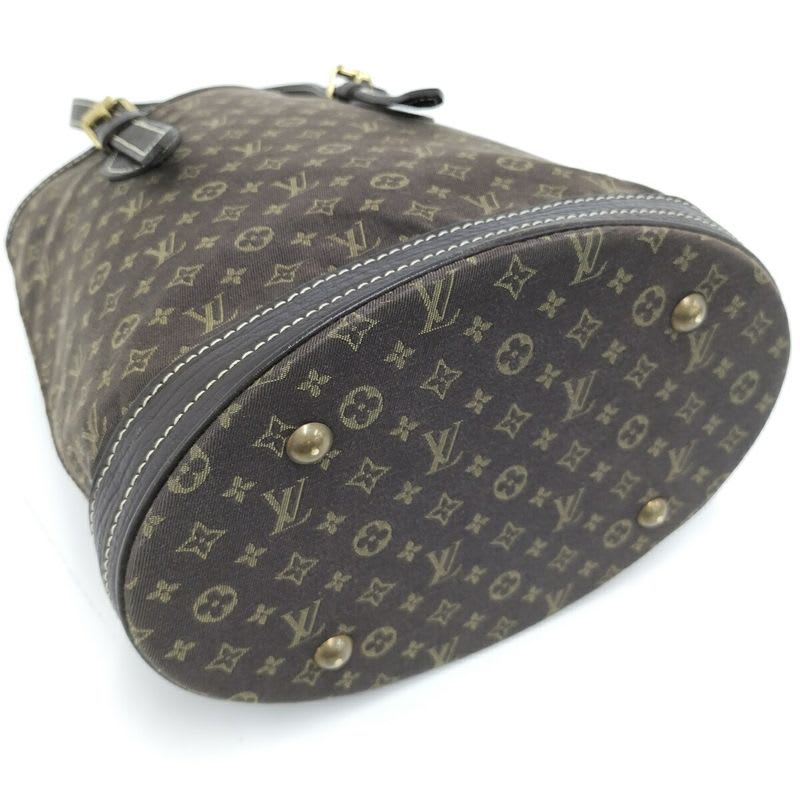 Louis Vuitton Bucket PM Handbag Monogram Mini Lin — view 5