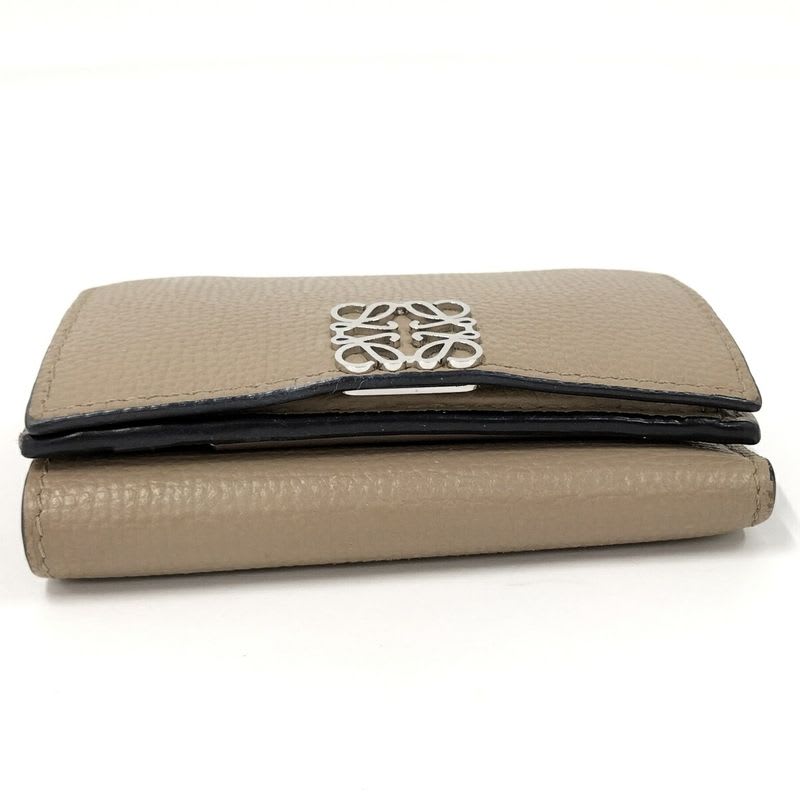 Loewe Trifold Wallet Leather Grey — view 5