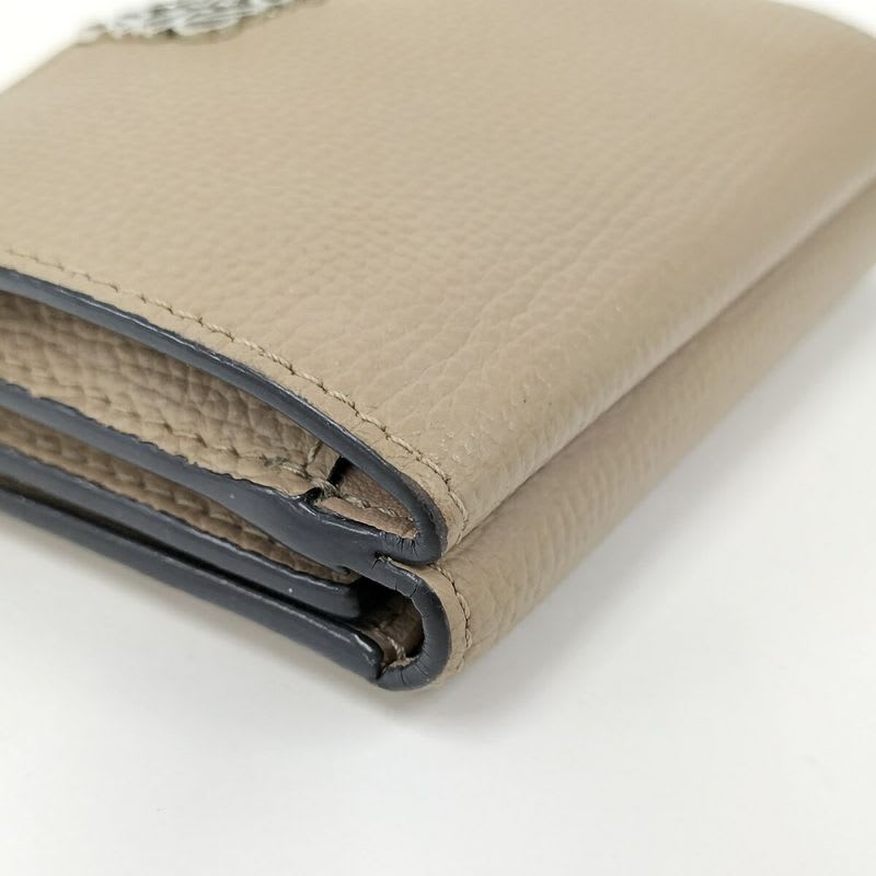 Loewe Trifold Wallet Leather Grey — view 4