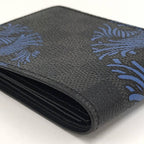 Louis Vuitton Portefeuille Leather Under Bifold Wallet Damier Graphite — view 4