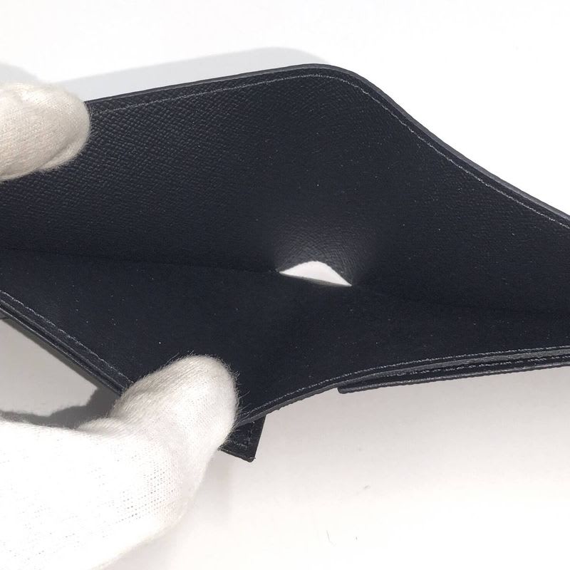 Louis Vuitton Portefeuille Leather Under Bifold Wallet Damier Graphite — view 8