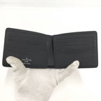 Louis Vuitton Portefeuille Leather Under Bifold Wallet Damier Graphite — view 2