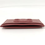 Celine Card Case Triomphe Leather Pink — view 7