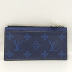 Louis Vuitton Coin Card Holder Taiga Llama — view 3