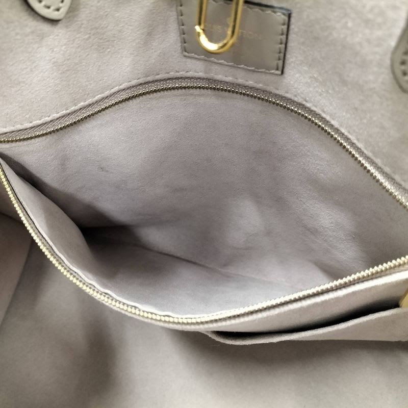 Louis Vuitton On The Go MM 2-Way Handbag Bicolor Monogram Empreinte Tourterelle