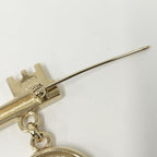 Chanel Brooch Heart Lock Plated — view 8