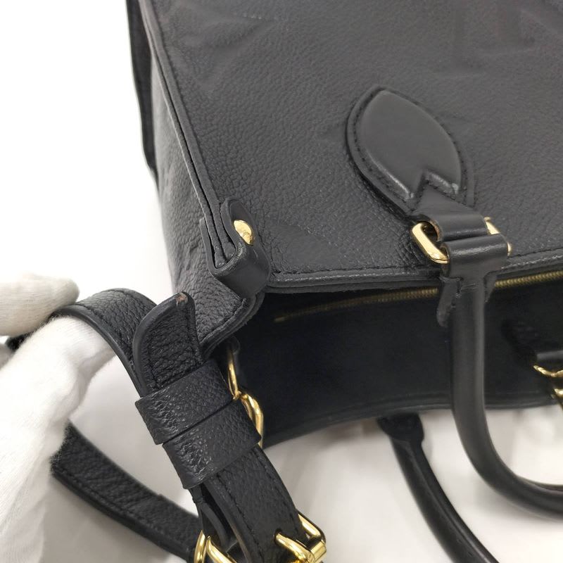Louis Vuitton On The Go PM 2-Way Shoulder Handbag Monogram Empreinte — view 7