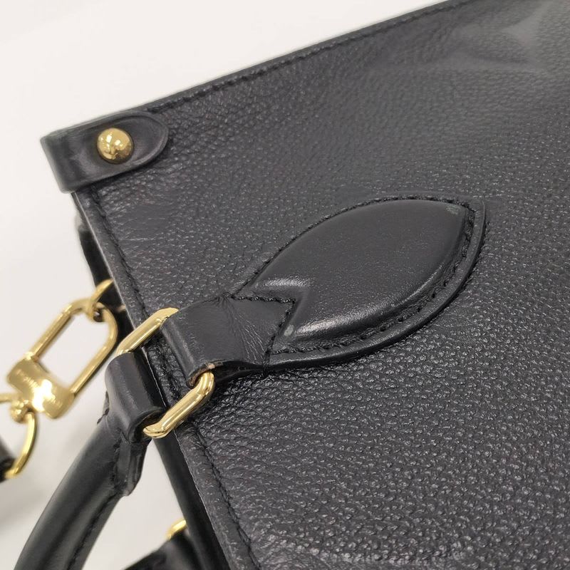 Louis Vuitton On The Go PM 2-Way Shoulder Handbag Monogram Empreinte — view 9