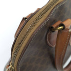Celine Handbag Macadam Leather Brown — view 7