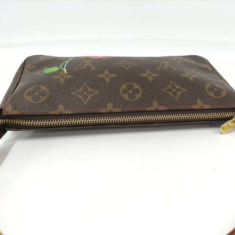 Louis Vuitton Pochette Accessory Pouch Cherry Monogram