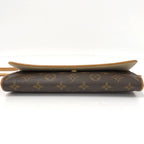 Louis Vuitton Pochette Twin GM Shoulder Bag Monogram Brown — view 7