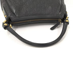 Gucci Guccissima Scarlet Shoulder Bag Leather Black — view 6