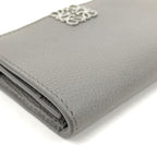 Loewe Business Card Holder Anagram Case Leather Gray C821 M97 X03 — view 5