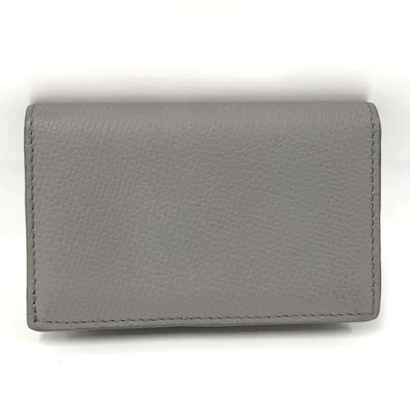 Loewe Business Card Holder Anagram Case Leather Gray C821 M97 X03 — view 4
