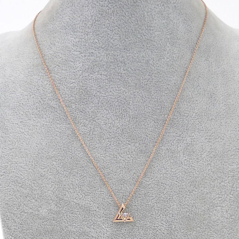 Louis Vuitton Necklace Pendentif Volt One PM 750 PG 18K Pink — view 8