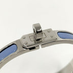 Hermes Mini Click Kelly Bangle Plated Silver — view 6
