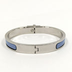 Hermes Mini Click Kelly Bangle Plated Silver — view 3