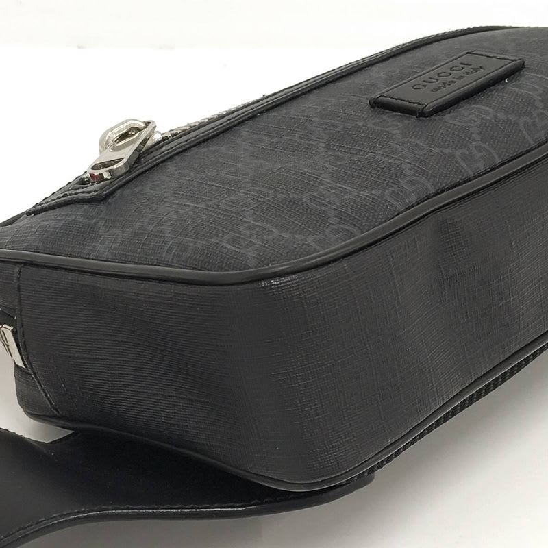 Gucci Body Bag GG Supreme Leather Black — view 5