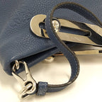 Loewe Missy 2-Way Shoulder Bag Leather Blue — view 8