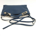 Loewe Missy 2-Way Shoulder Bag Leather Blue — view 7