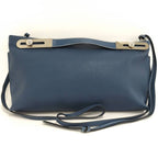 Loewe Missy 2-Way Shoulder Bag Leather Blue — view 3