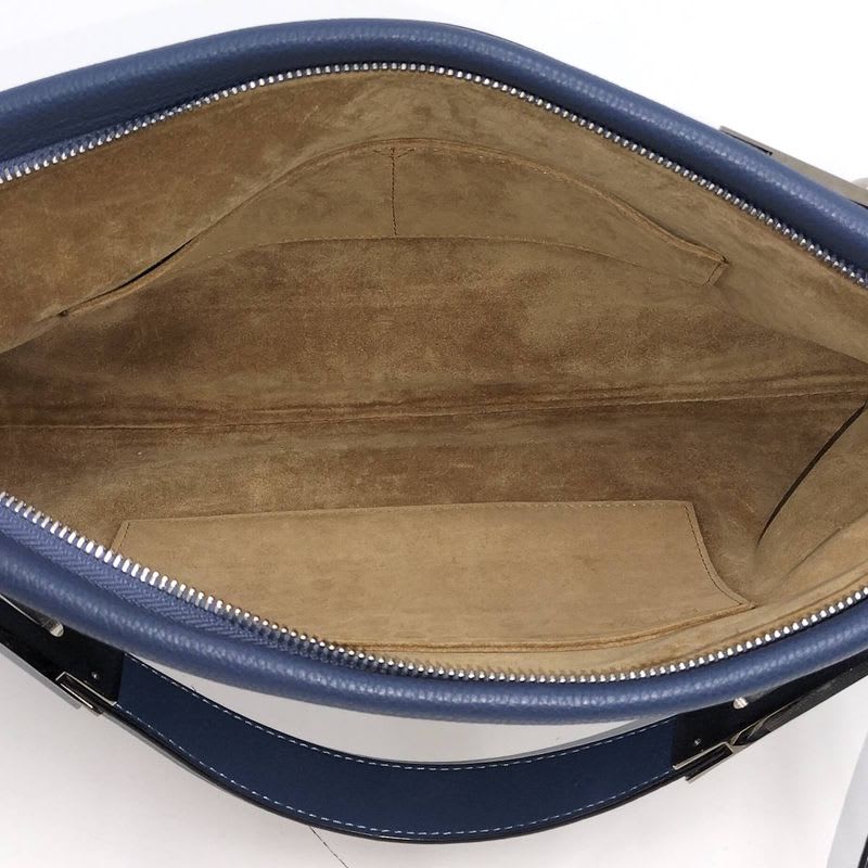 Loewe Missy 2-Way Shoulder Bag Leather Blue — view 9