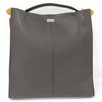 Fendi Peekaboo Egg 2-Way Shoulder Bag Leather Brown 7 Va447