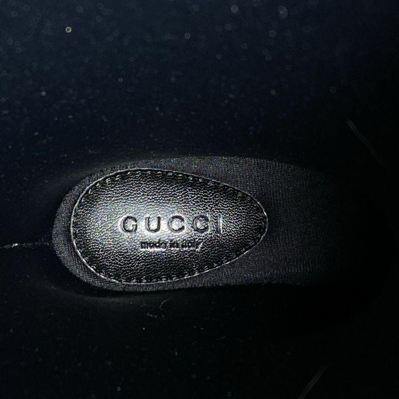 Gucci GG Signature Rain Boots Black 36 — view 6