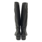 Gucci Interlocking Gleather Long Boots Black 36 — view 3