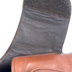 Prada Leather Loafer Shoes Brown — view 9