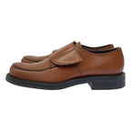 Prada Leather Loafer Shoes Brown — view 2