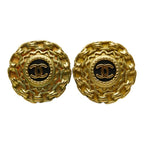 Chanel Vintage Coco Mark Gold Plated — view 3