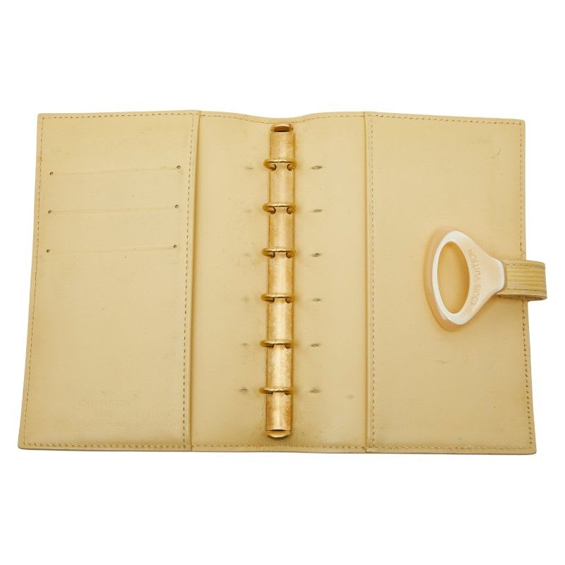 Louis Vuitton Epi Agenda PM R2009 a Vanille Yellow Leather — view 8