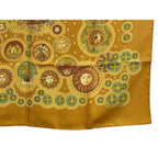 Hermes Scarf Carre 90 Multicolor 100% Silk LE ROY Soleil Sun King — view 4