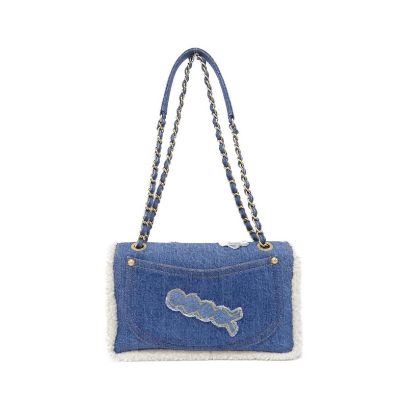 Chanel As0875 Shoulder Denim Bag — view 3
