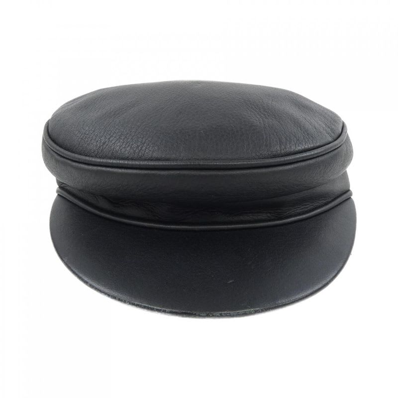 Hermes Black Size 57 Cap — view 2