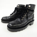 Chanel Lace Up Boots — view 3