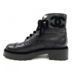 Chanel Lace Up Boots — view 2