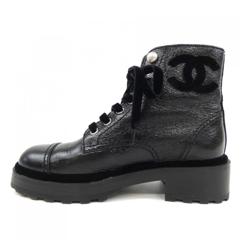 Chanel Lace Up Boots — view 2
