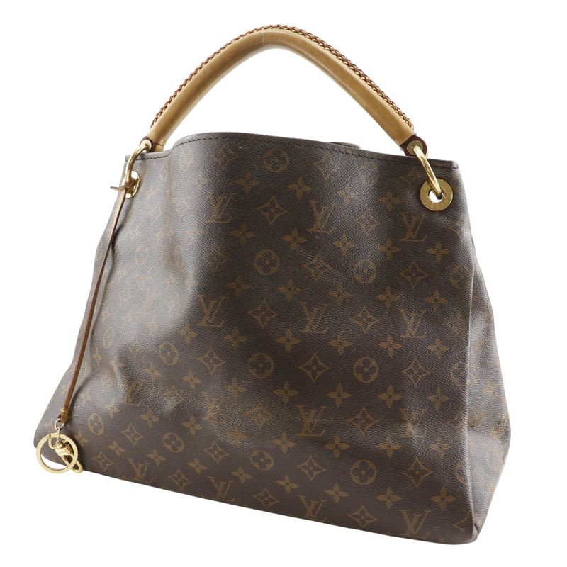 Louis Vuitton Artsy MM Monogram Canvas Brown Shoulder Bag
